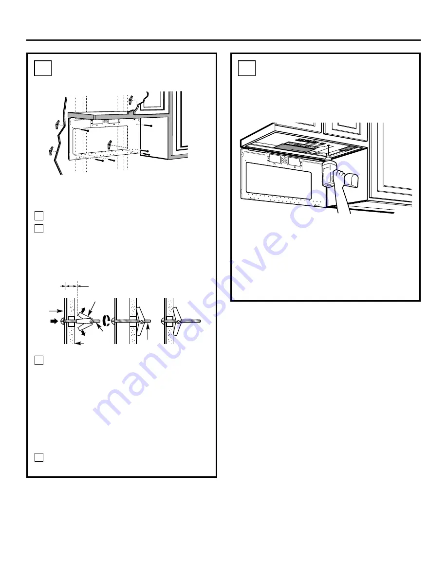 GE JVM1500 Series Installation Instructions Manual Download Page 16