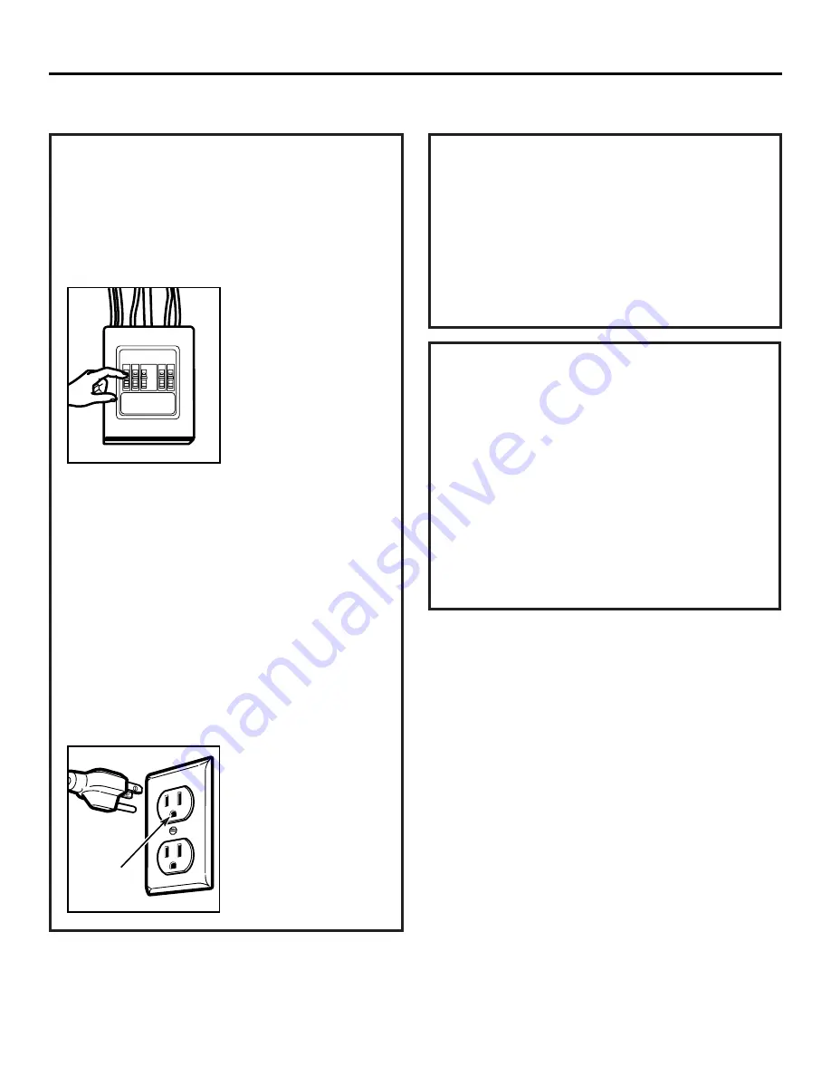 GE JVM1600 Series Installation Instructions Manual Download Page 3