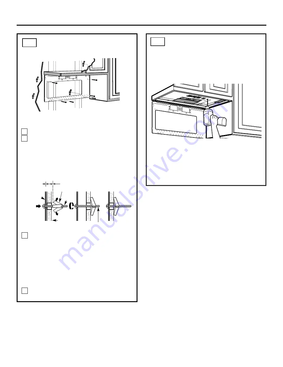 GE JVM1600 Series Installation Instructions Manual Download Page 16