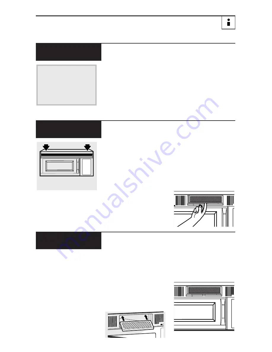 GE JVM1740DMBB - 1.7cf Microwave 1000W User Manual Download Page 35