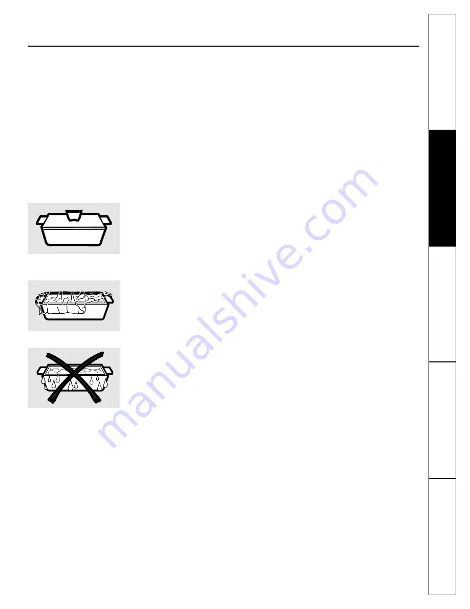 GE JVM1790BK - Profile 1.7 cu. Ft. Convection Microwave Owner'S Manual Download Page 53