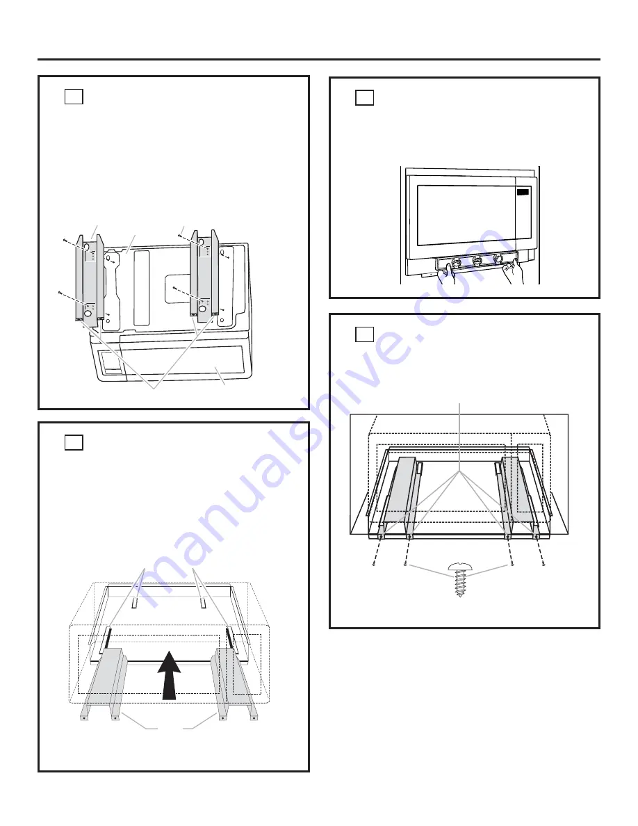 GE JX827 Installation Instructions Manual Download Page 3