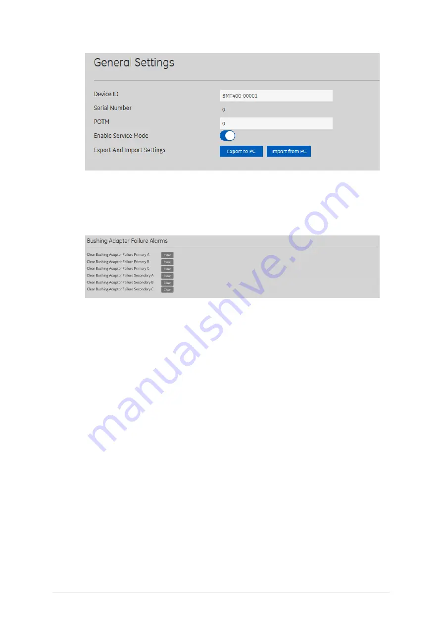 GE Kelman DGA 900 Plus Installation & Commissioning Manual Download Page 95