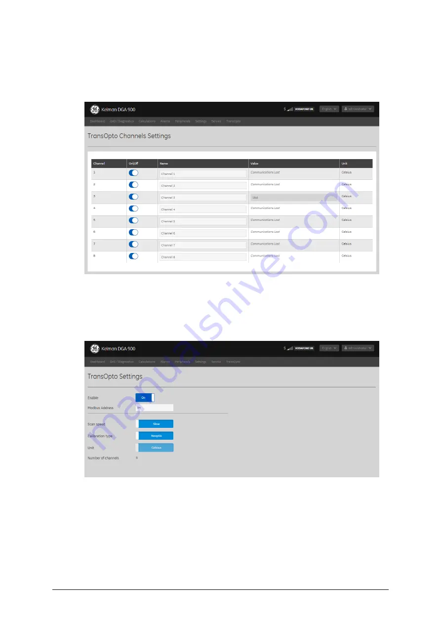 GE Kelman DGA900 Operator'S Manual Download Page 53