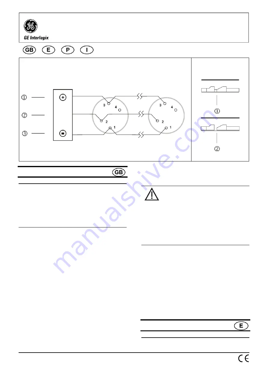 GE KM170 Installation Manual Download Page 1