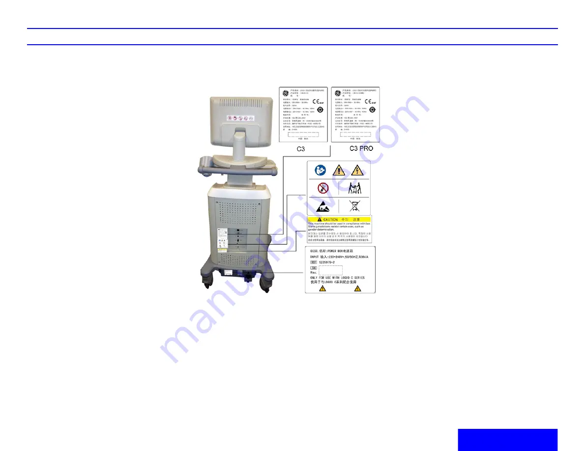 GE LOGIQ C Series Quick Manual Download Page 60