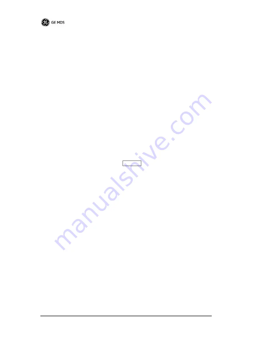 GE MDS SD4 Series Startup Manual Download Page 12