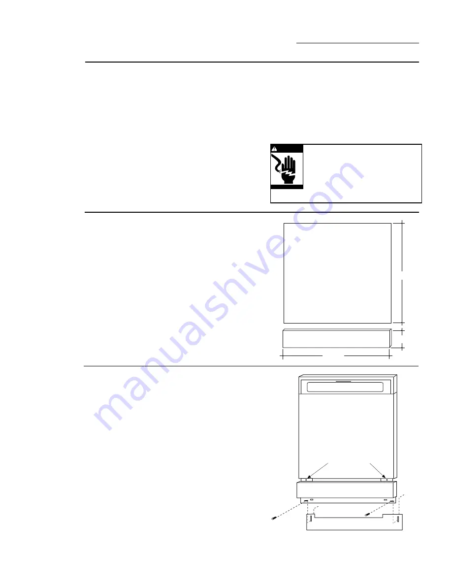 GE Monogram ZBD3500 Installation Instructions Manual Download Page 22