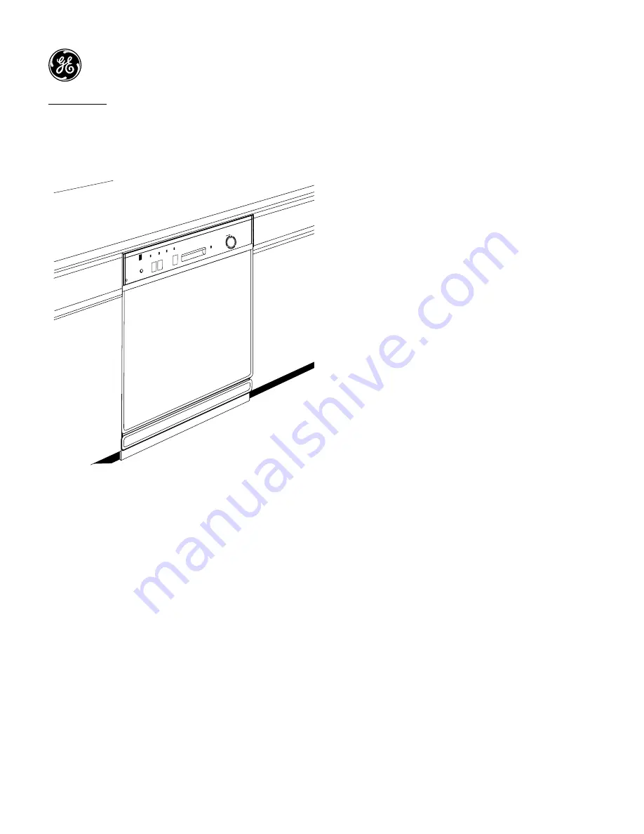 GE Monogram ZBD4700XBB Dimension Manual Download Page 3