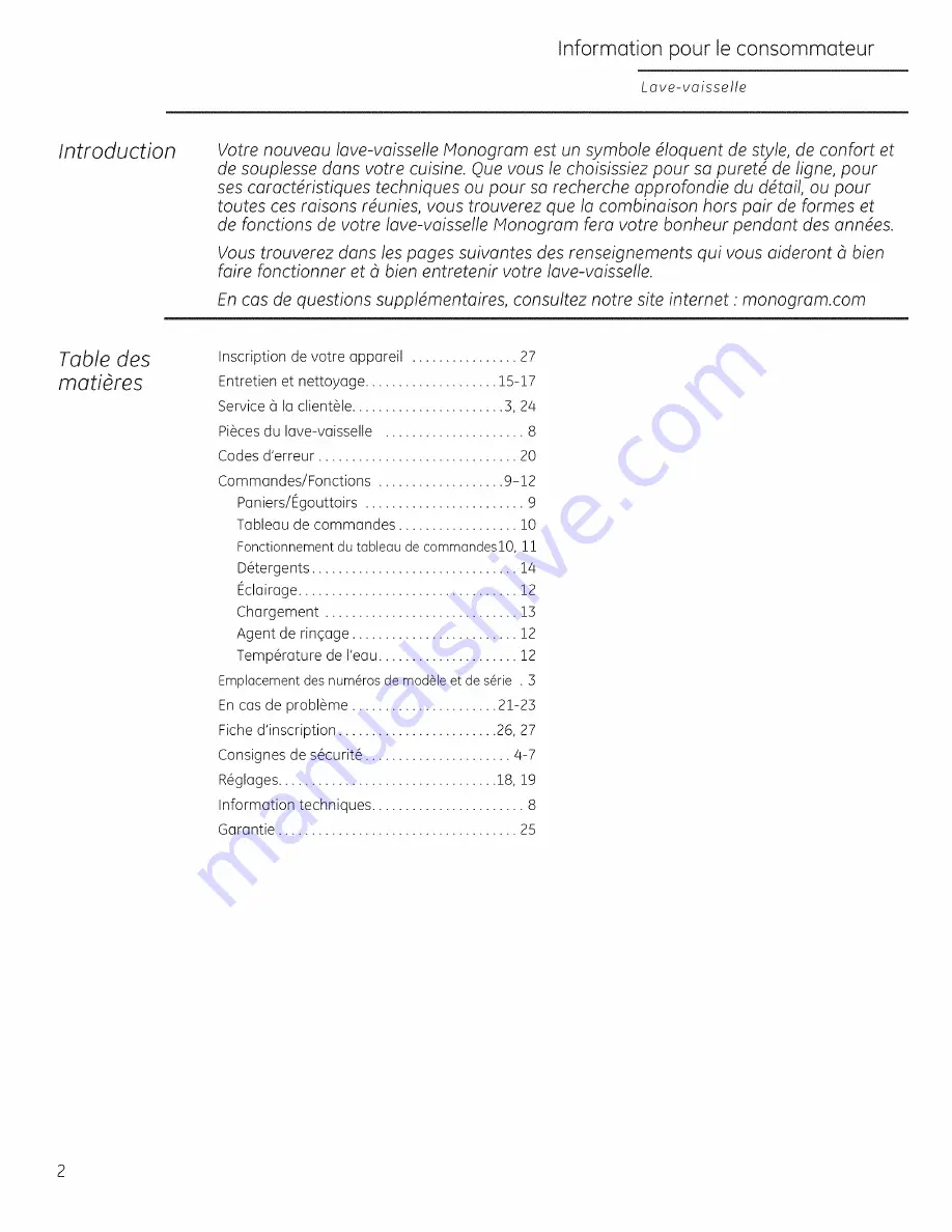 GE Monogram ZBD9900R00II Скачать руководство пользователя страница 29