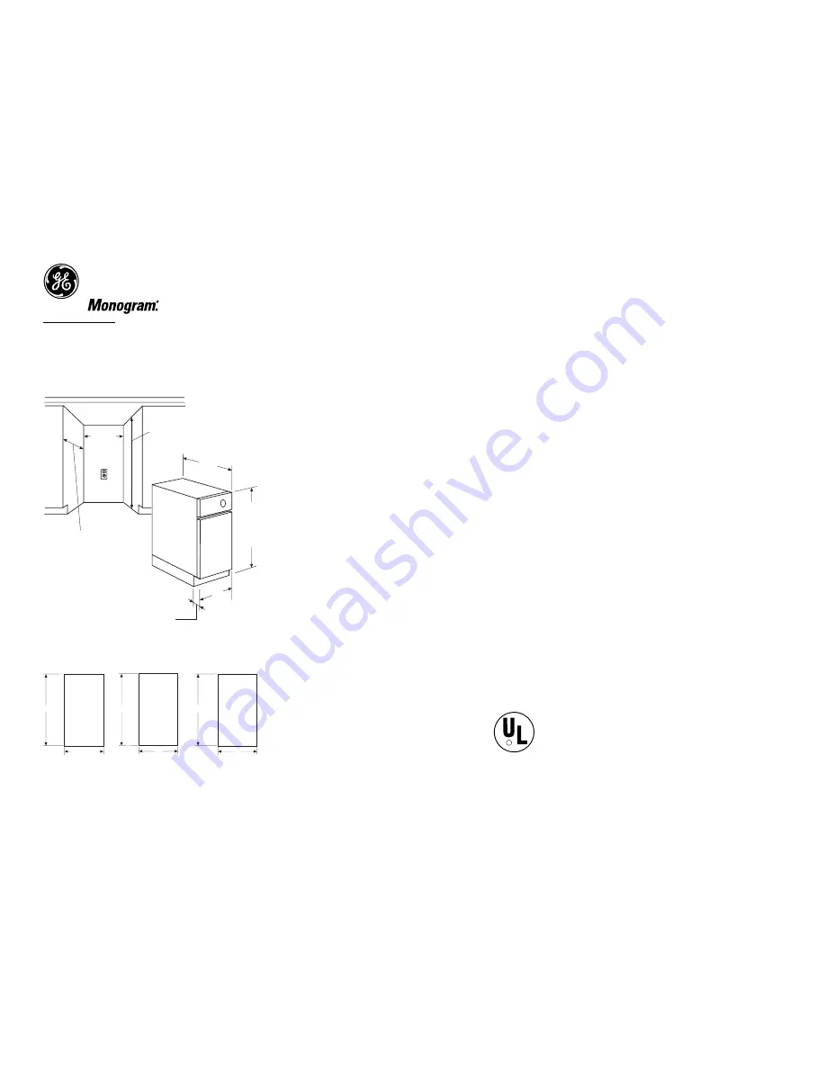 GE Monogram ZCG3100VBB Скачать руководство пользователя страница 1