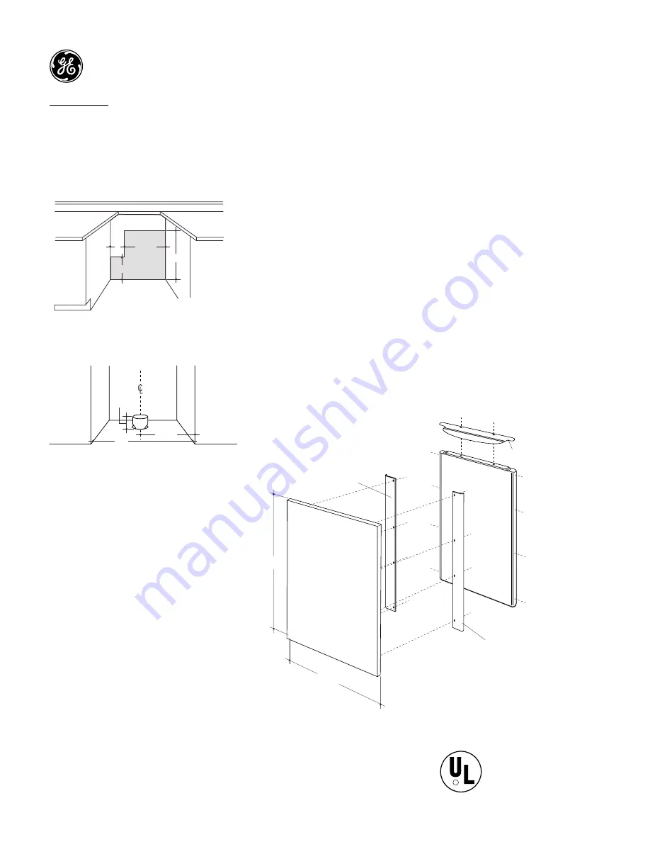 GE Monogram ZDI15CWW Dimensions And Specifications Download Page 2