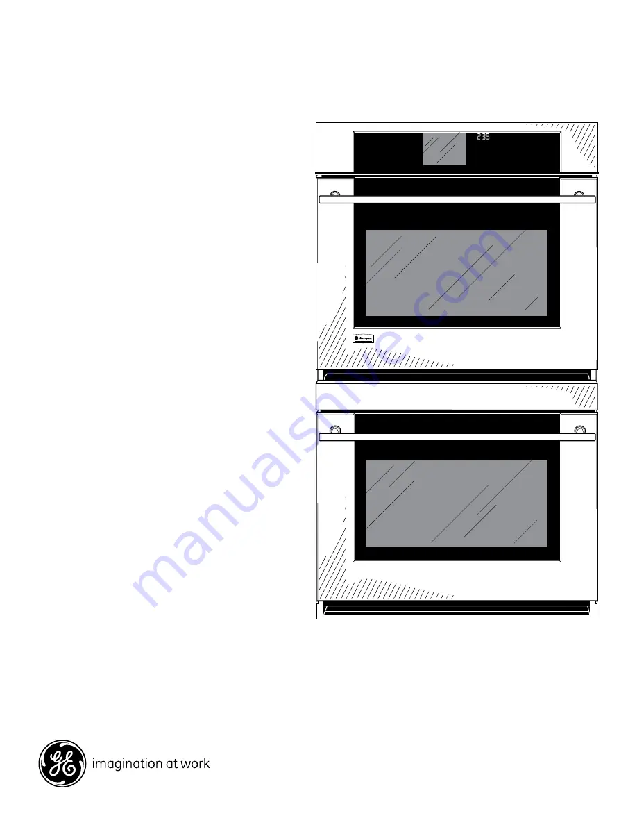 GE Monogram ZET2RM Dimensions And Installation Information Download Page 2