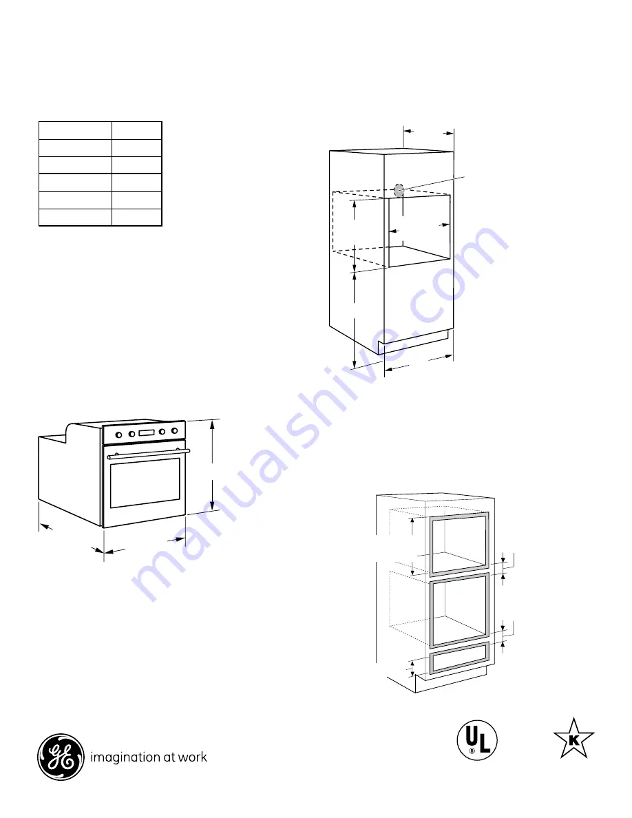 GE Monogram ZET938BM Datasheet Download Page 1