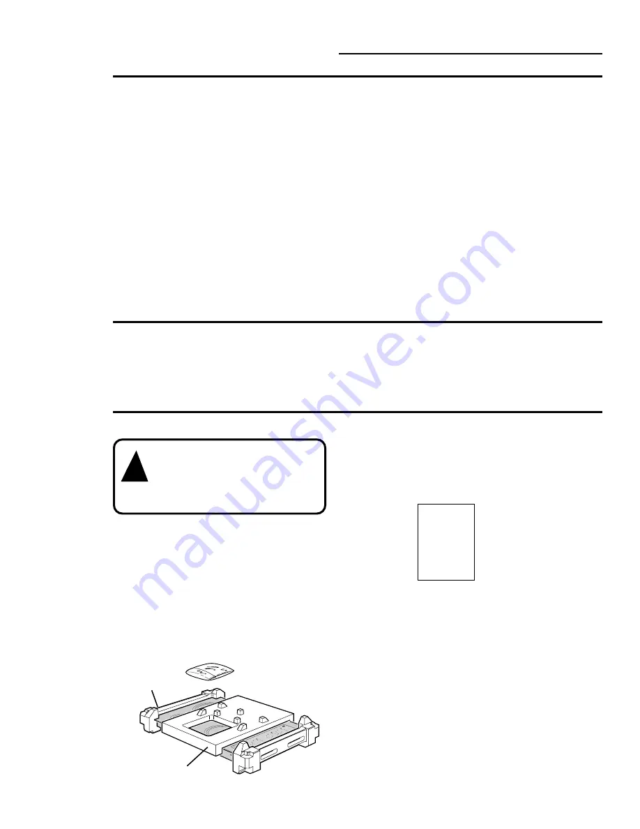 GE Monogram ZEU30R Installation Instructions Manual Download Page 3