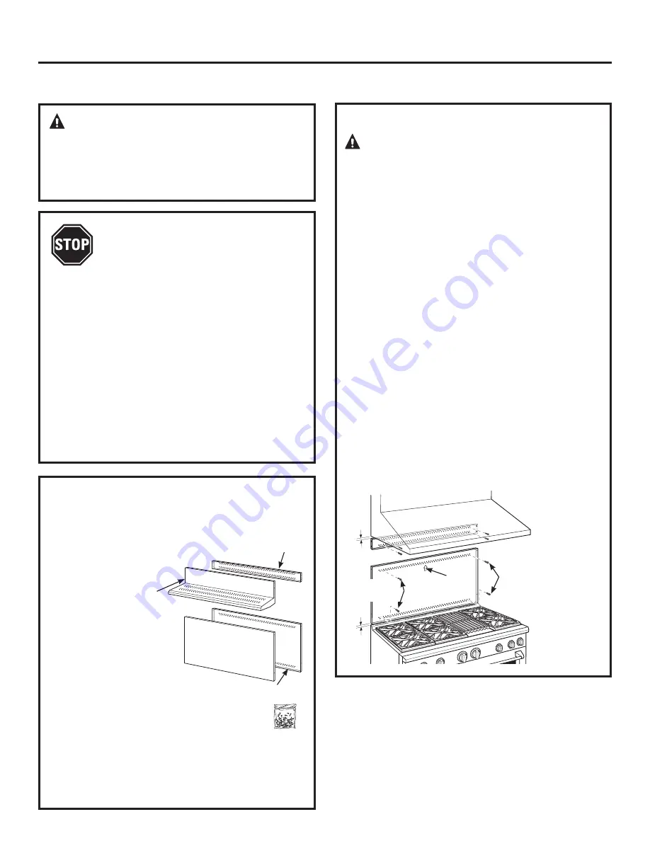 GE Monogram ZGU364NRP7SS Installation Instructions Manual Download Page 29