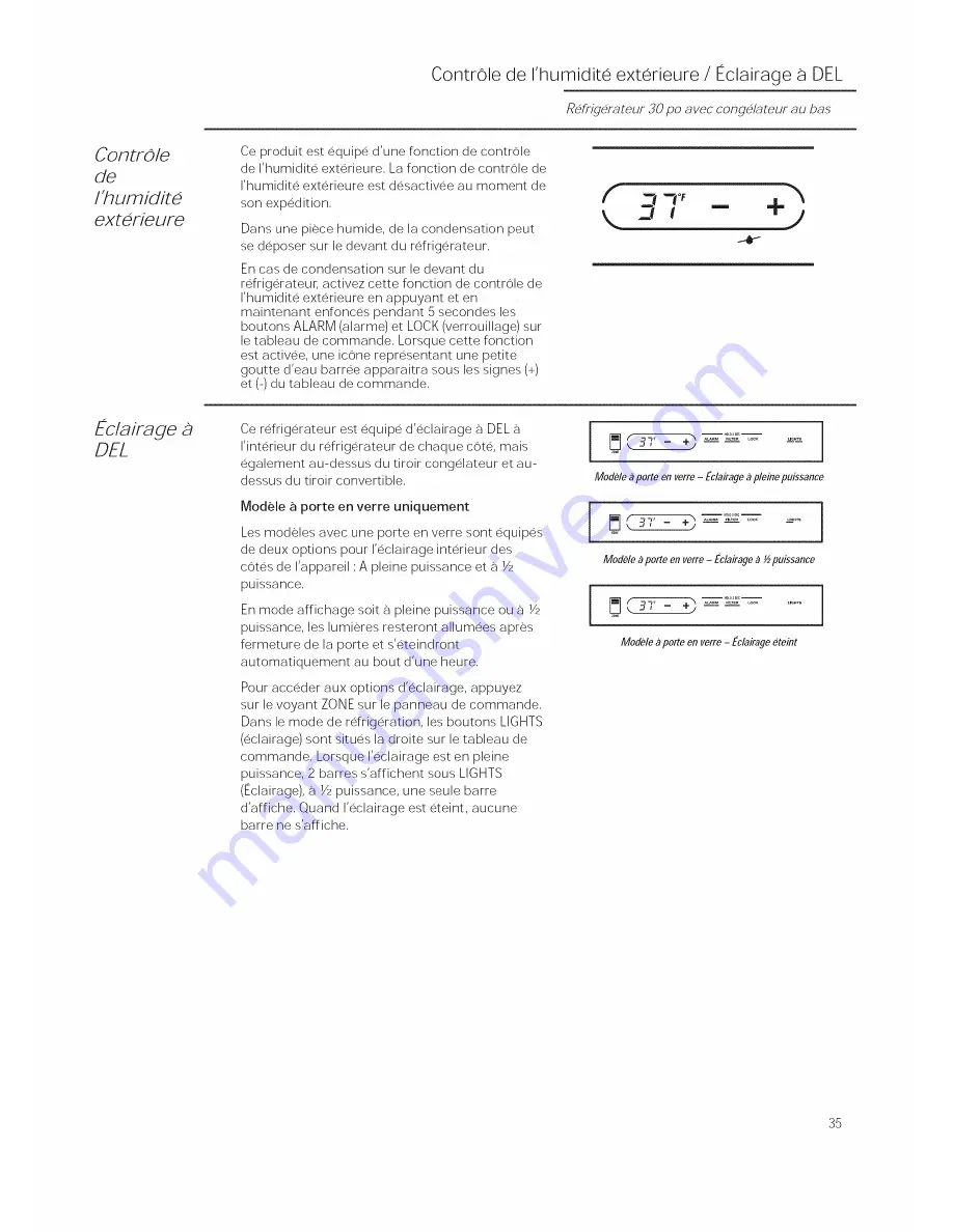 GE Monogram ZIC30GNZAII Скачать руководство пользователя страница 35