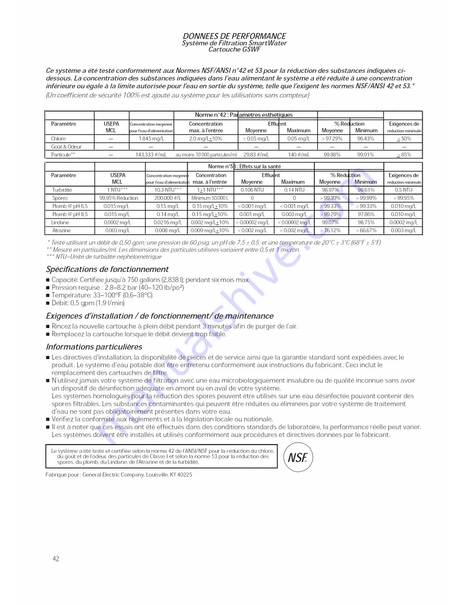 GE Monogram ZIC30GNZAII Скачать руководство пользователя страница 42