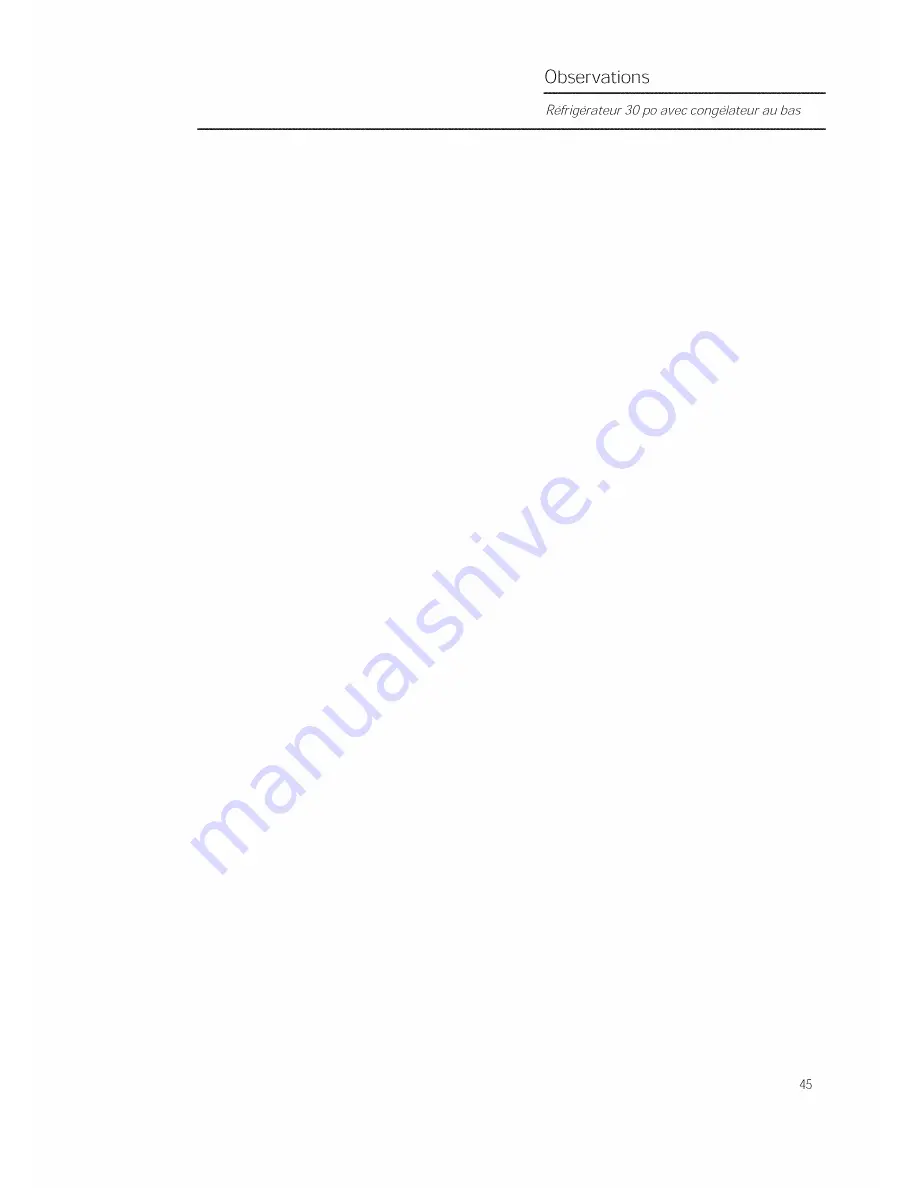 GE Monogram ZIC30GNZAII Owner'S Manual Download Page 45