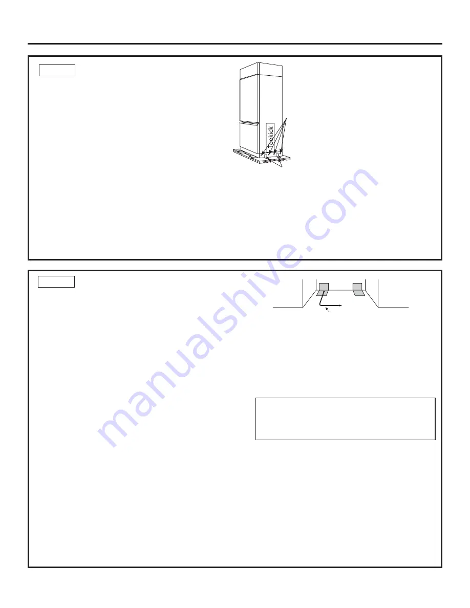 GE Monogram ZIC360NXRH Installation Instructions Manual Download Page 10