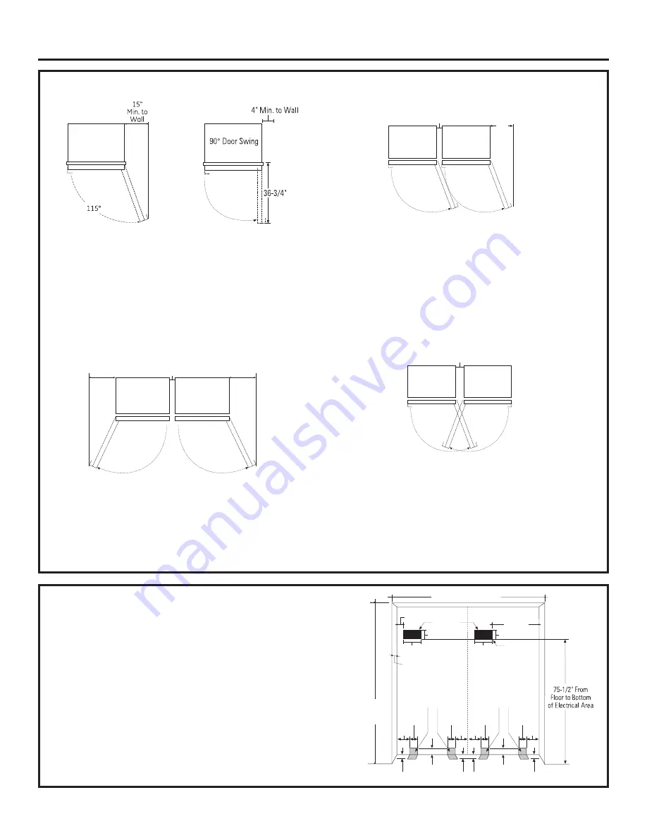 GE Monogram ZIF360NHLH Installation Instructions Manual Download Page 6