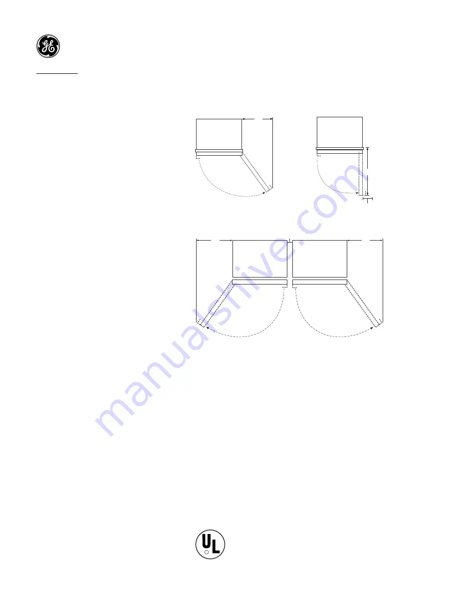 GE Monogram ZIR36NM Dimension Manual Download Page 5