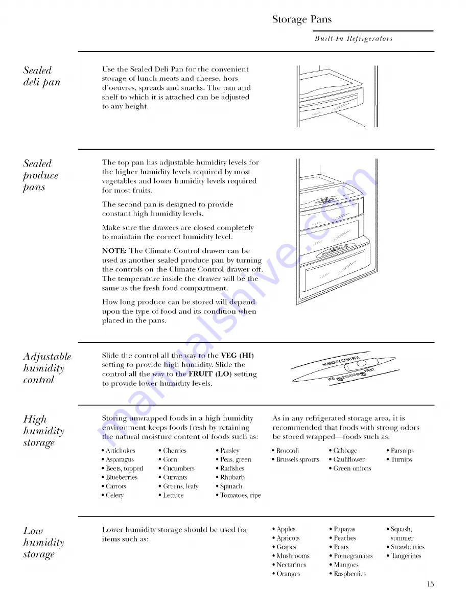 GE Monogram ZISB360DRI Owner'S Manual Download Page 15