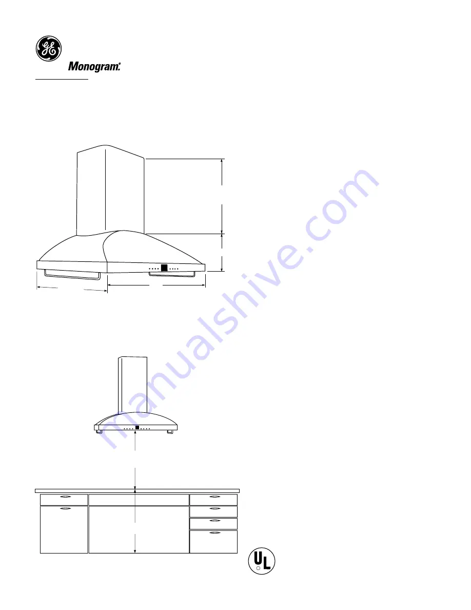 GE MONOGRAM ZV1050SF Скачать руководство пользователя страница 1