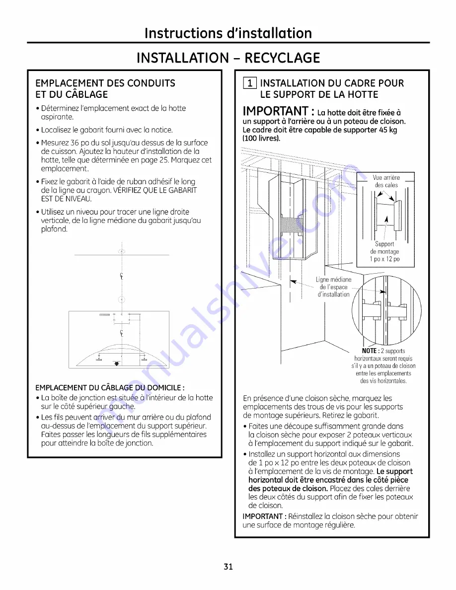 GE Monogram ZV750 Скачать руководство пользователя страница 31