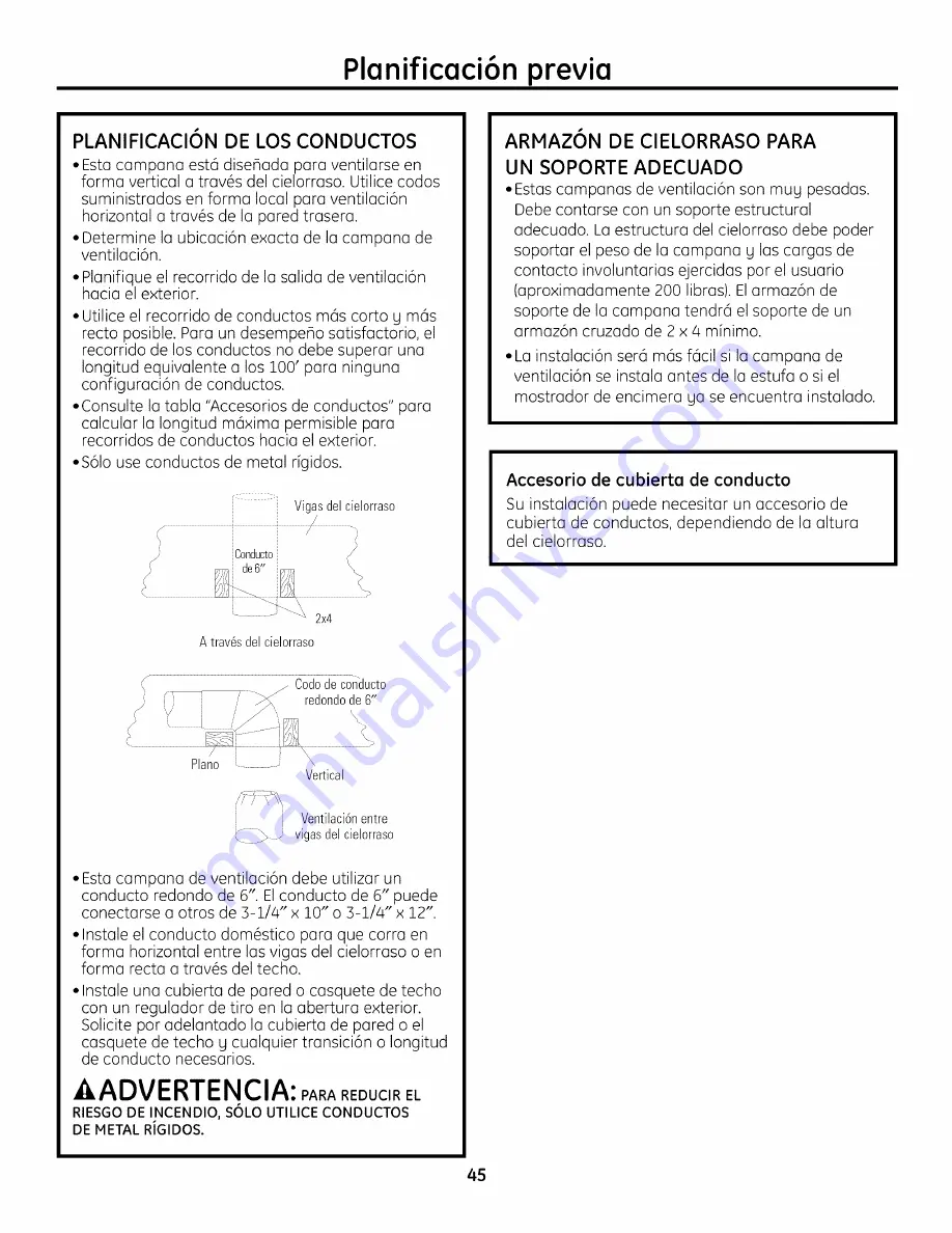 GE Monogram ZV850 Installation Instructions Manual Download Page 45