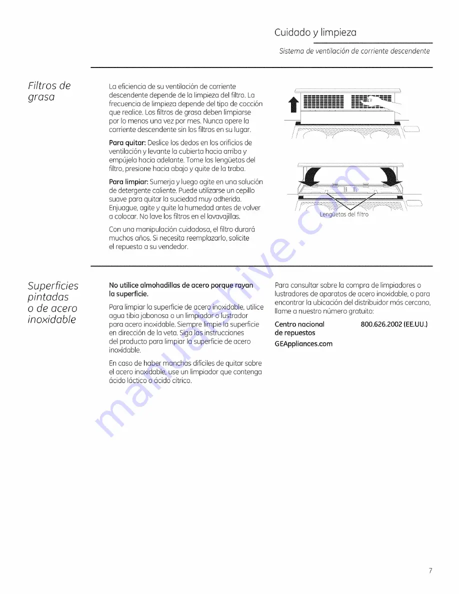 GE Monogram ZVB30 Owner'S Manual Download Page 37