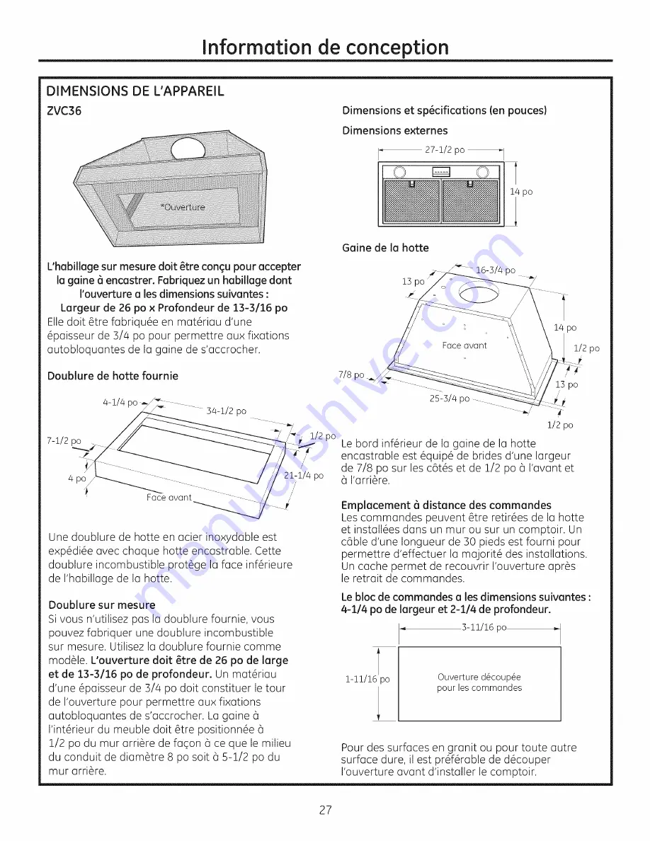 GE Monogram ZVC42L1SS Скачать руководство пользователя страница 27