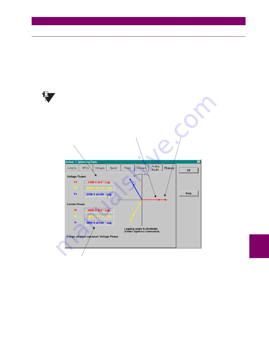 GE MOTOR MANAGEMENT RELAY 469 Скачать руководство пользователя страница 269