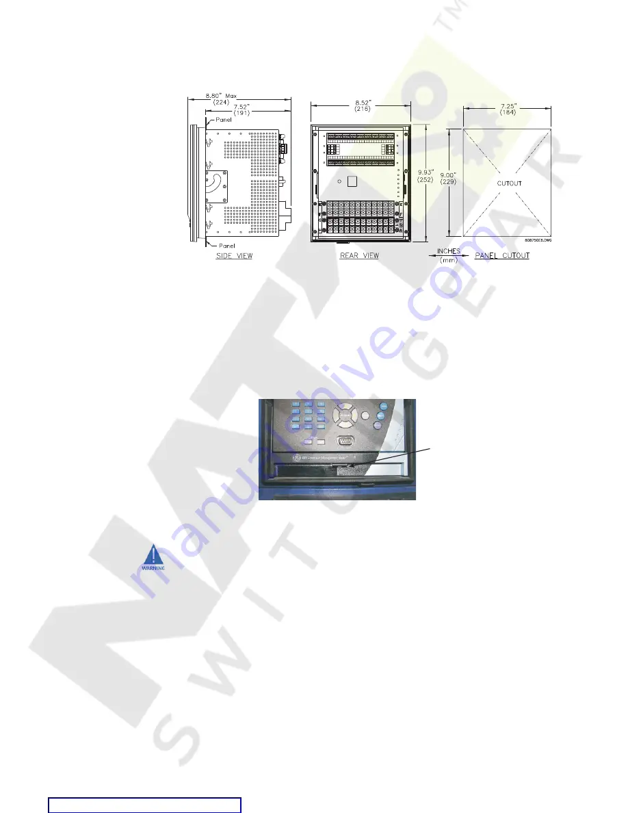 GE Multilin 489 Скачать руководство пользователя страница 44