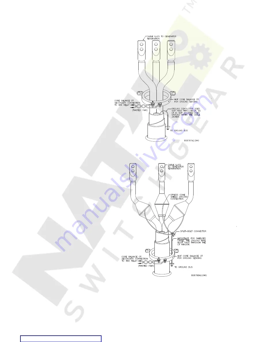 GE Multilin 489 Скачать руководство пользователя страница 55