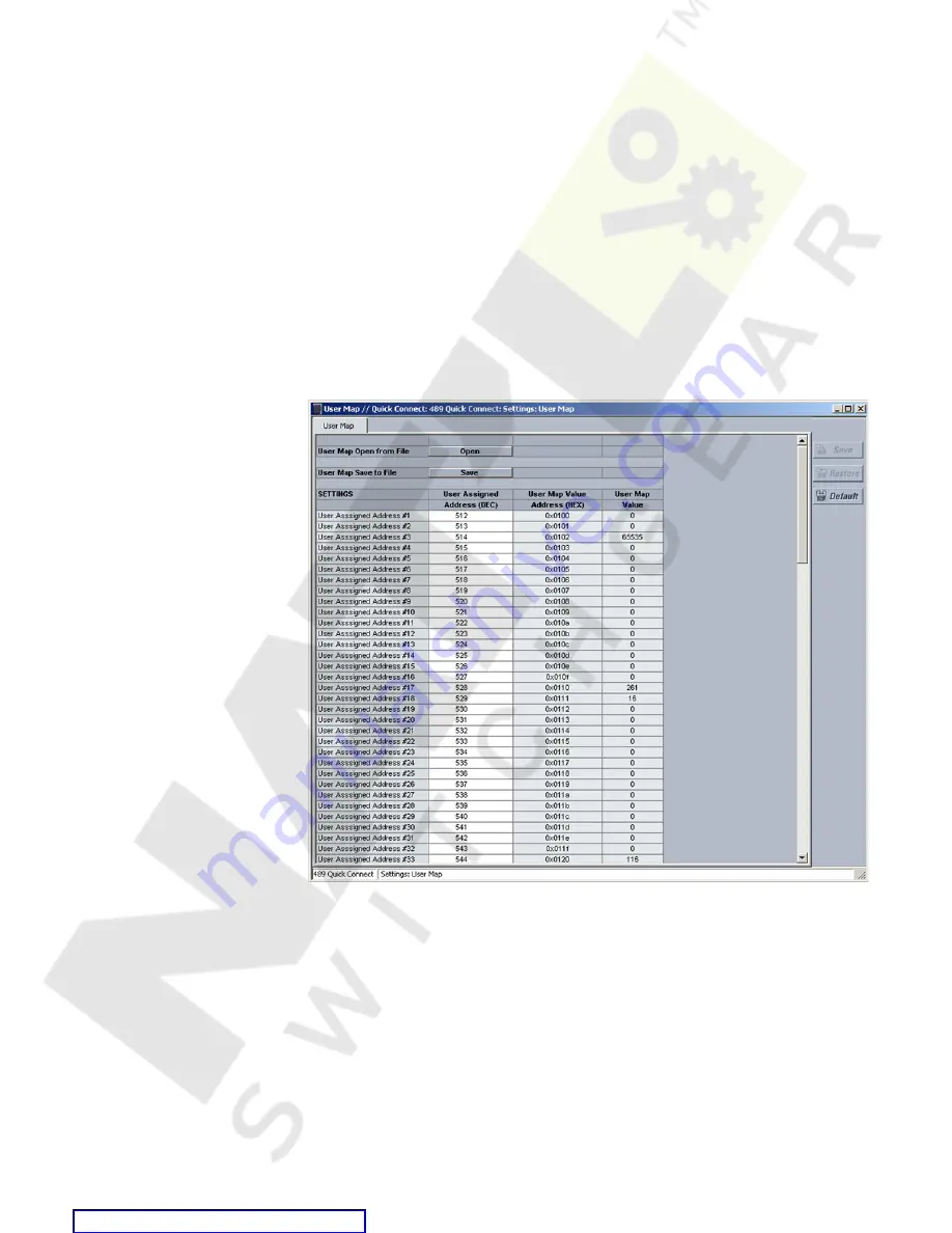 GE Multilin 489 Instruction Manual Download Page 103