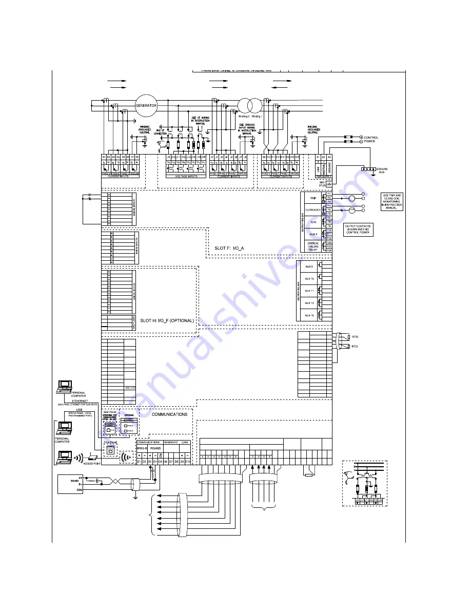 GE Multilin 889 Instruction Manual Download Page 62