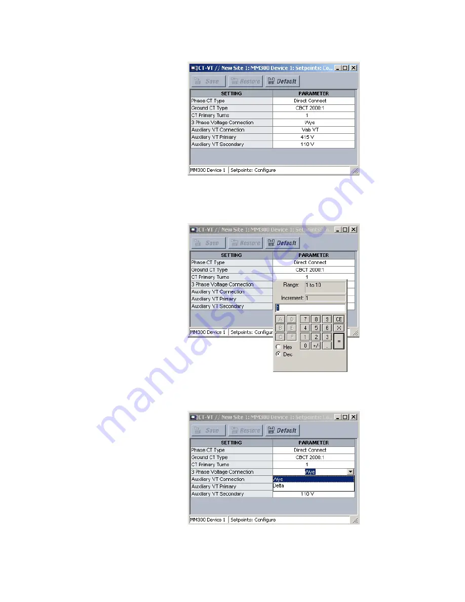 GE Multilin MM300 Instruction Manual Download Page 88