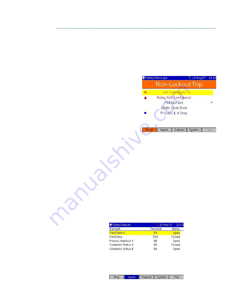 GE Multilin MM300 Instruction Manual Download Page 109