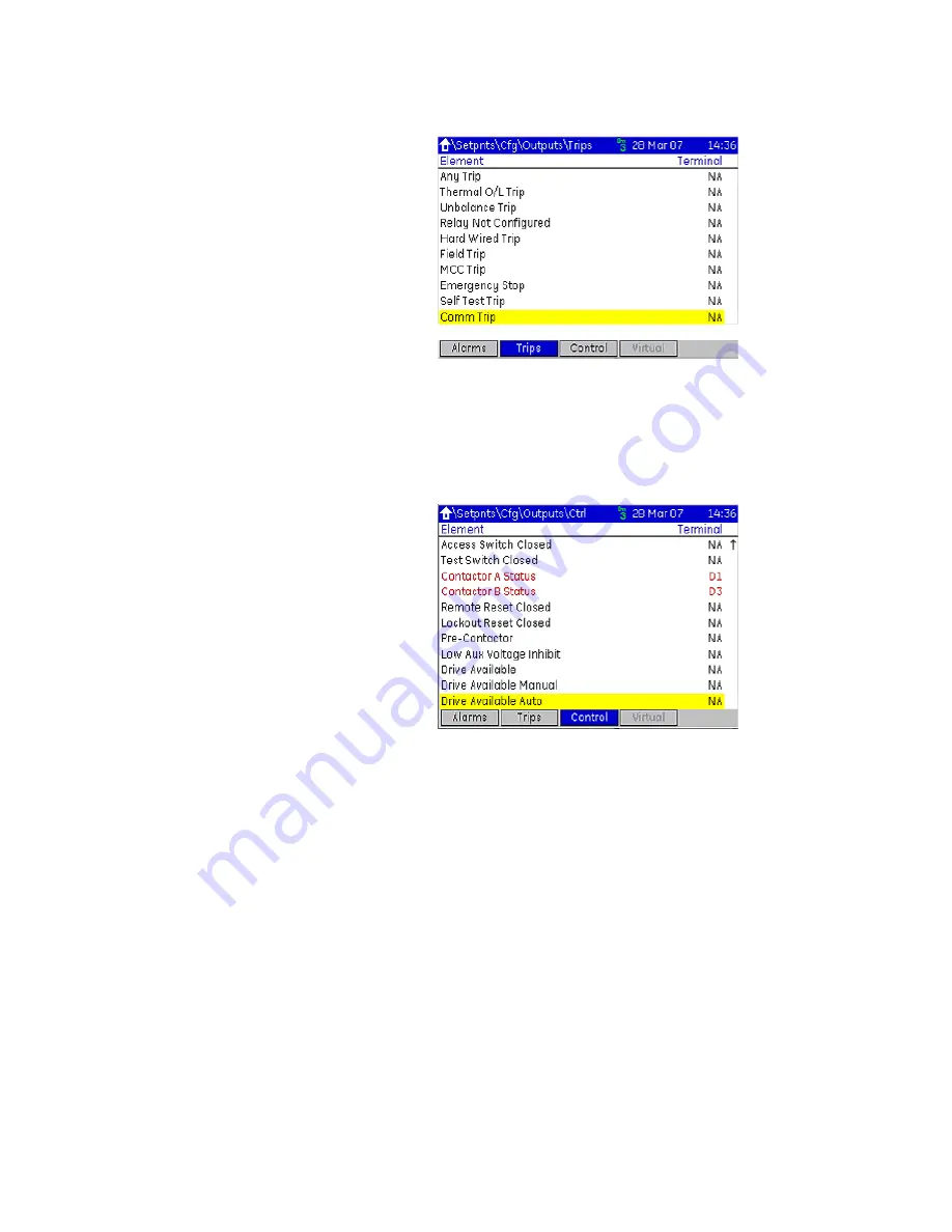 GE Multilin MM300 Instruction Manual Download Page 133