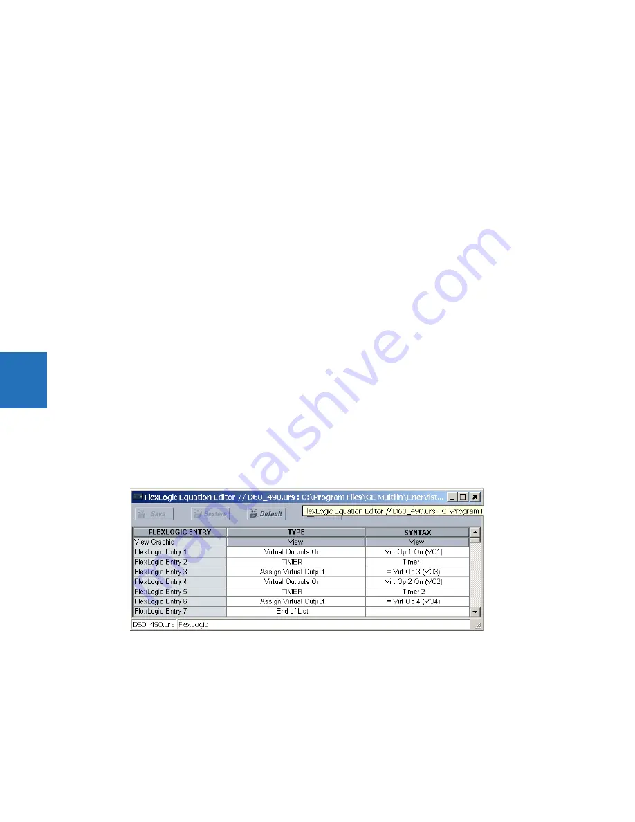 GE N60 Instruction Manual Download Page 494