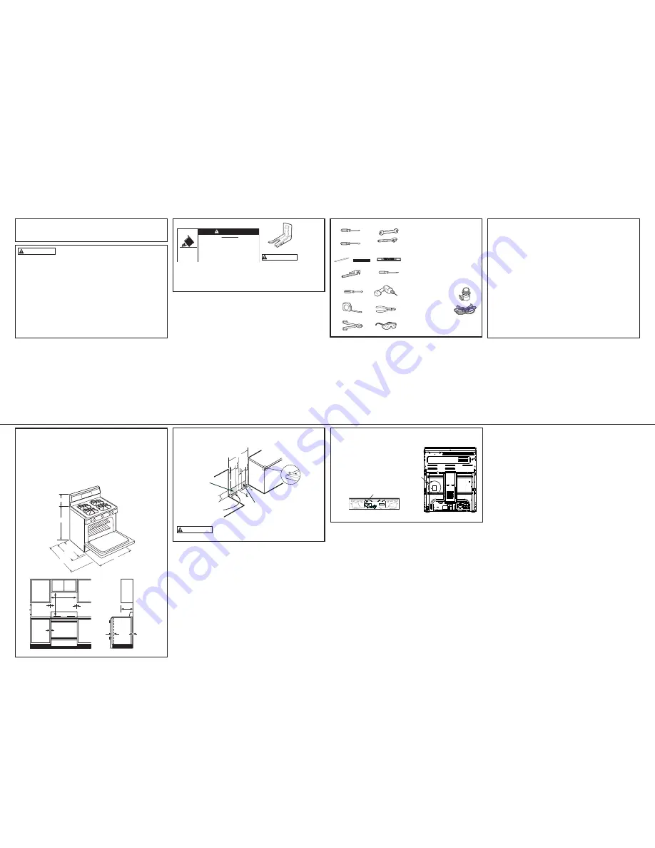 GE P2B940SEJSS Installation Instructions Download Page 3