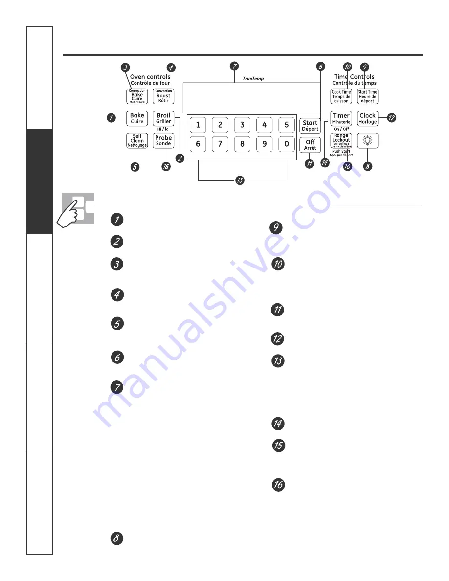 GE PC2S910 Owner'S Manual Download Page 10