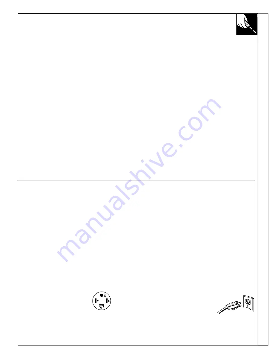 GE PCKS443EBWW Use And Care Manual Download Page 23