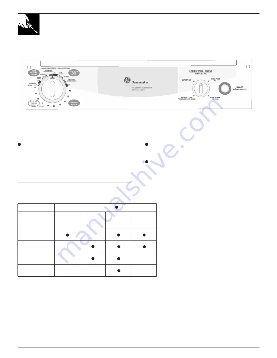 GE PCKS443EBWW Use And Care Manual Download Page 24