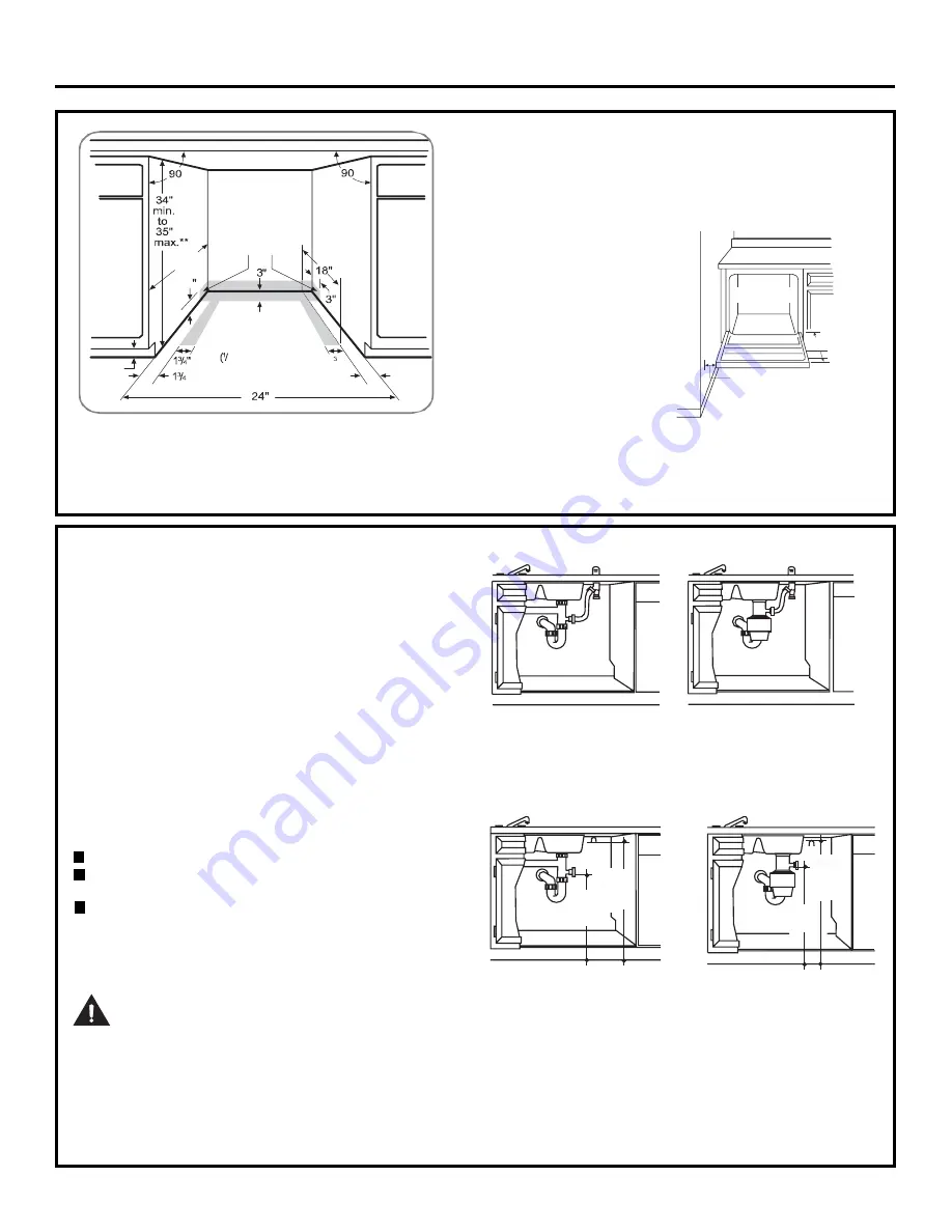 GE PDT660SSFSS Installation Instructions Manual Download Page 15