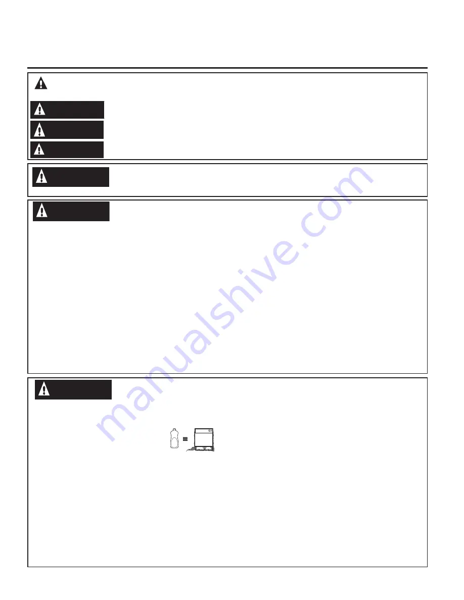 GE PDW1800 Series Owner'S Manual Download Page 6