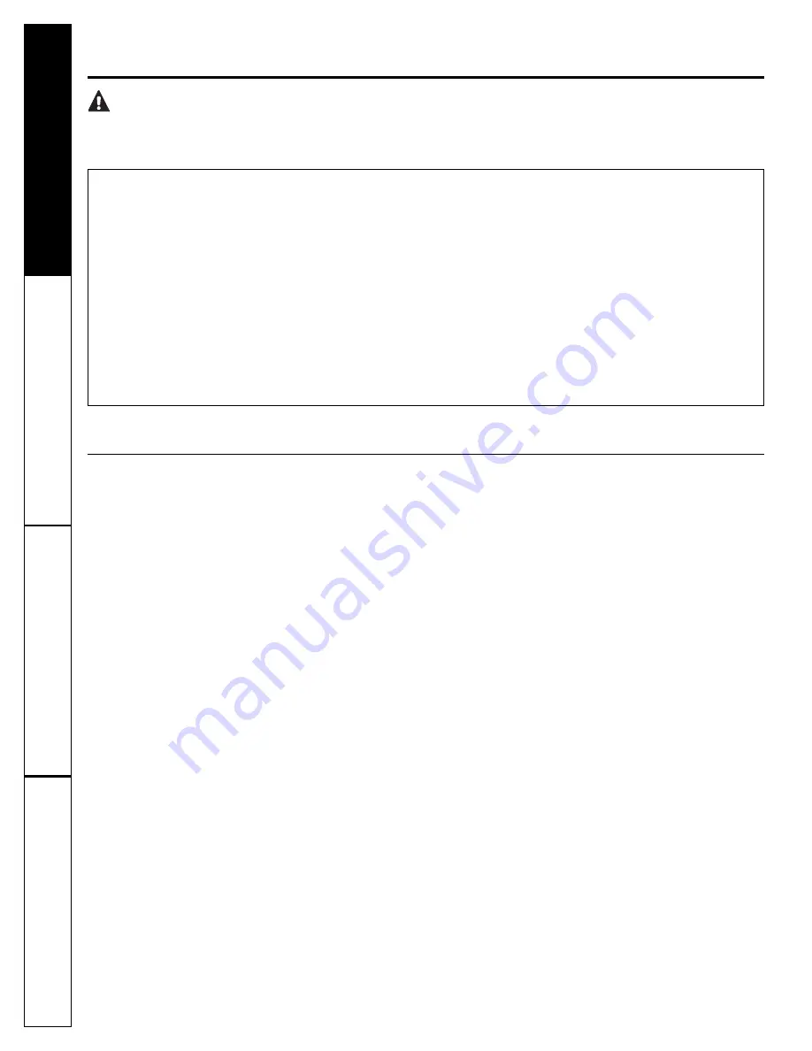 GE PEB206C Owner'S Manual Download Page 2