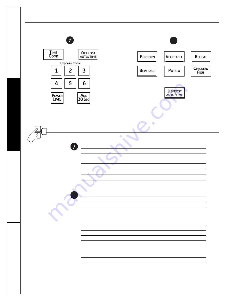 GE PEB206C Owner'S Manual Download Page 8