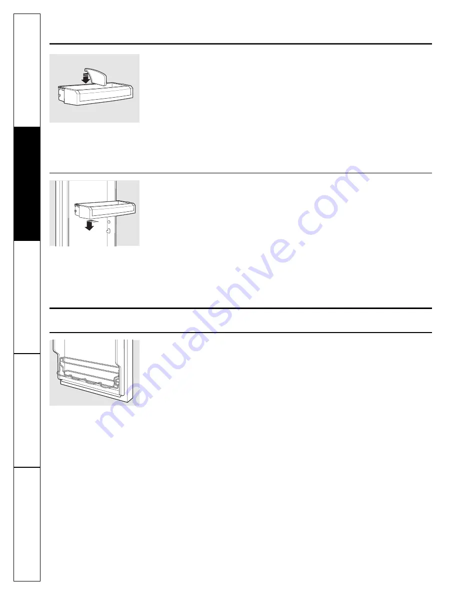 GE PFSS5NJW - Profile 25.1 cu. Ft Owner'S Manual And Installation Instructions Download Page 100